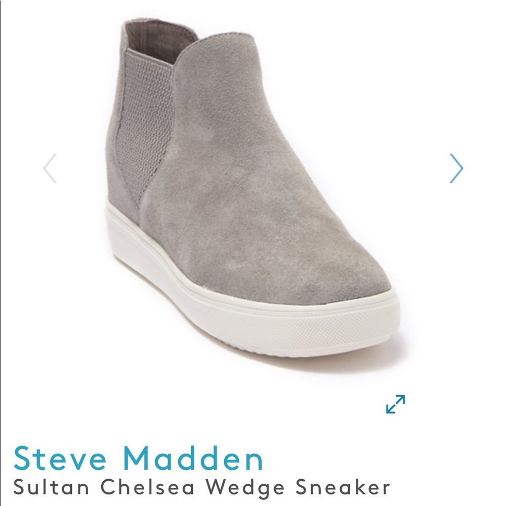 STEVE MADDEN Sultan Chelsea Wedge Sneaker 7